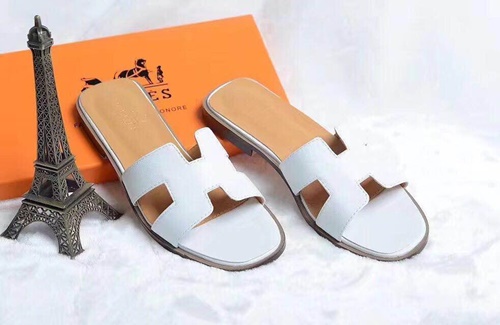 sandalia hermes branca