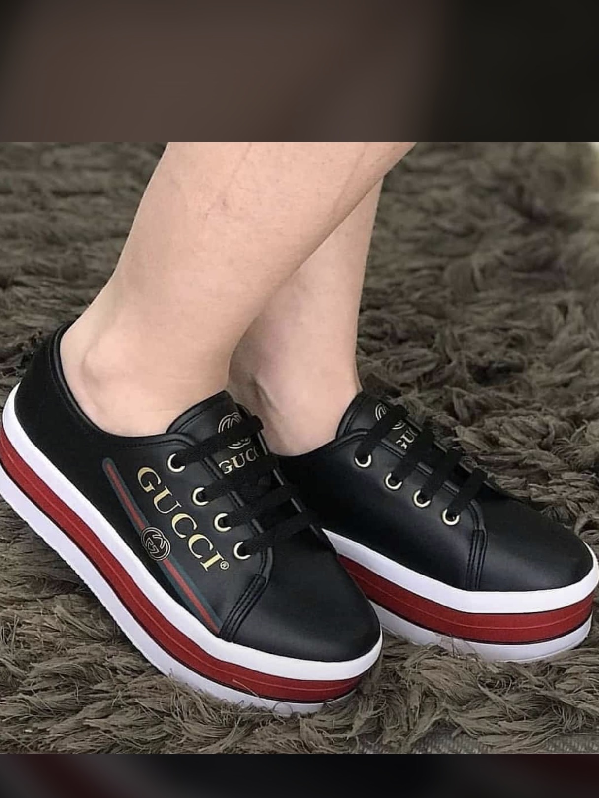 tenis gucci preto feminino