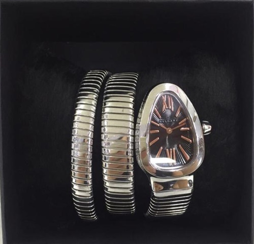 relógio bvlgari feminino serpenti original