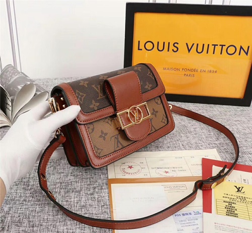 Shop Louis Vuitton EPI 2020 SS Mini dauphine (M55964) by Bellaris