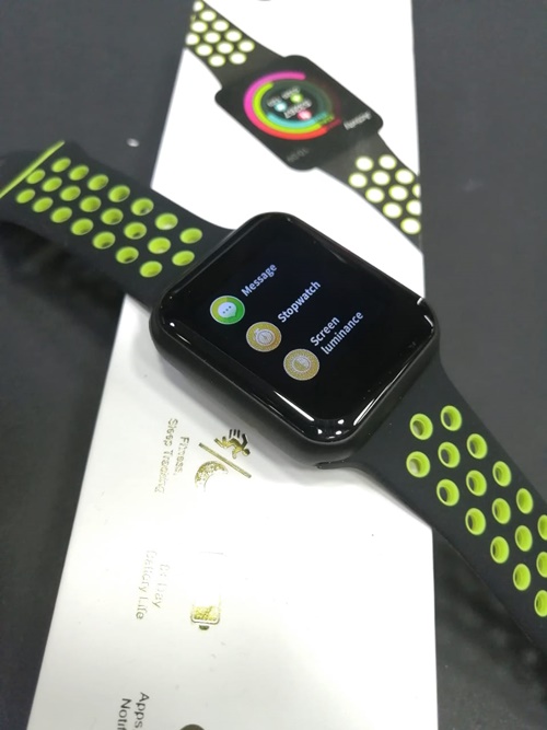 smartwatch f8 preto