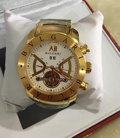 relogio masculino bvlgari