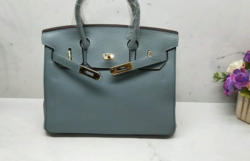light blue hermes bolsa