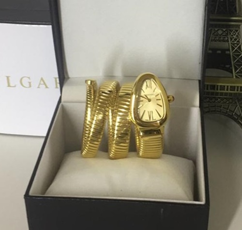 relogio bvlgari snake