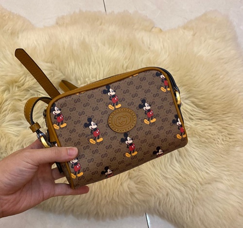 mickey gucci bucket bolsa